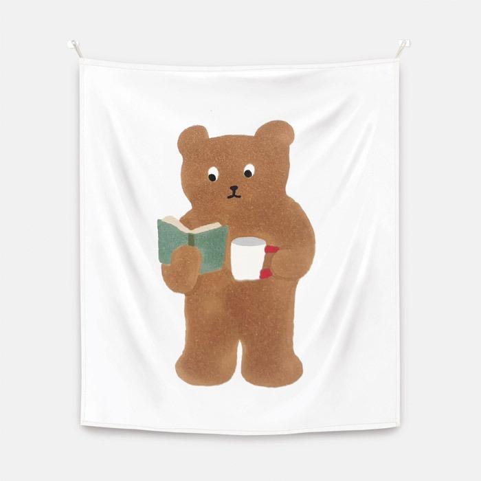 bookworm 패브릭 포스터 대형