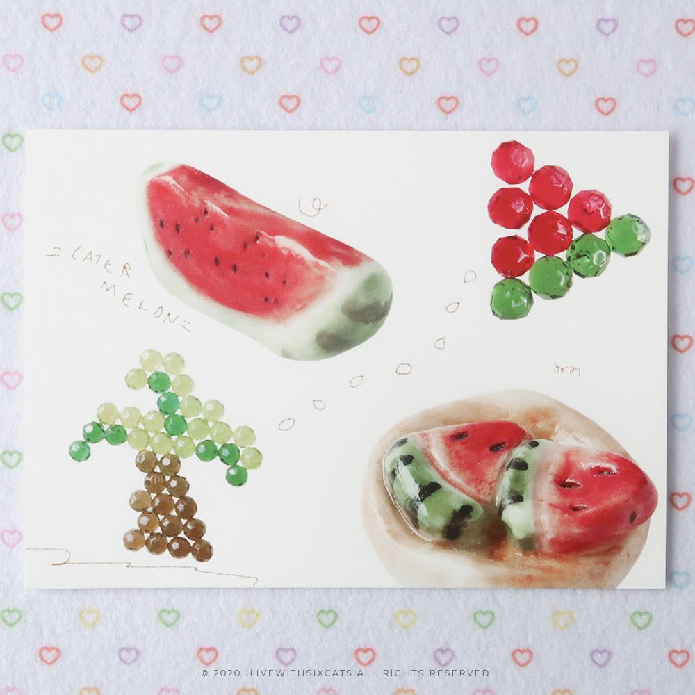 [식스캣츠X여름정원] 엽서 - 썸머 드림