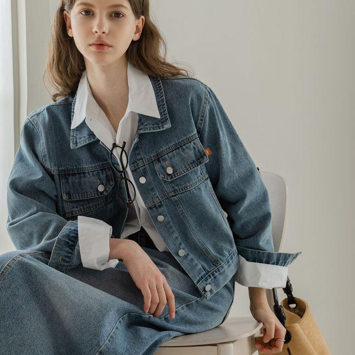 TRACKER CROP DENIM JACKET NNJK0001