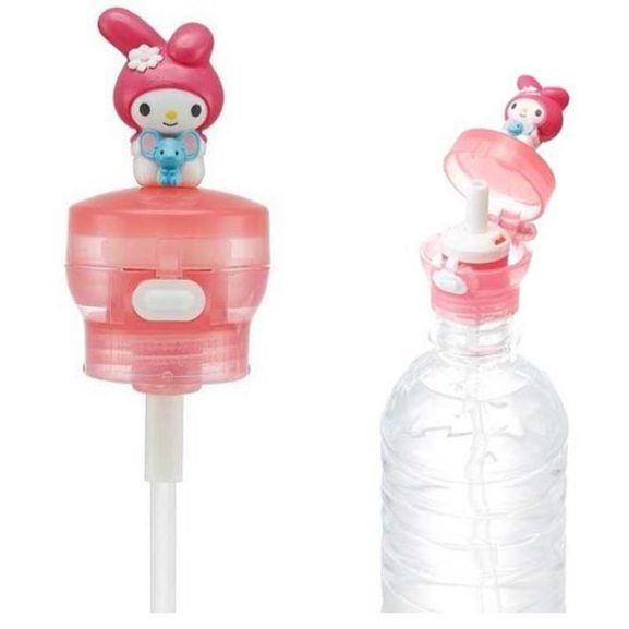 정품 마이멜로디 키티 빨대컵