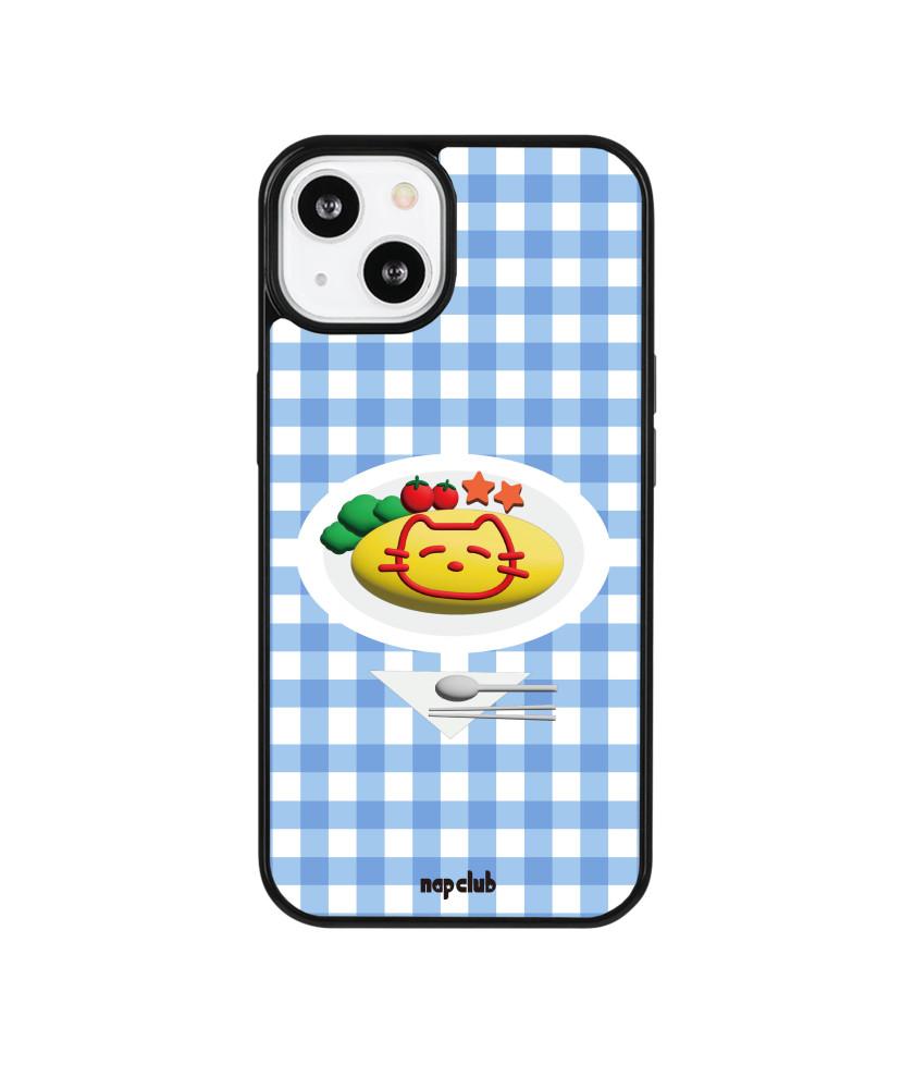 Omelet cat epoxy case 오무라이스냥 에폭시케이스 범퍼케이스 : nap club