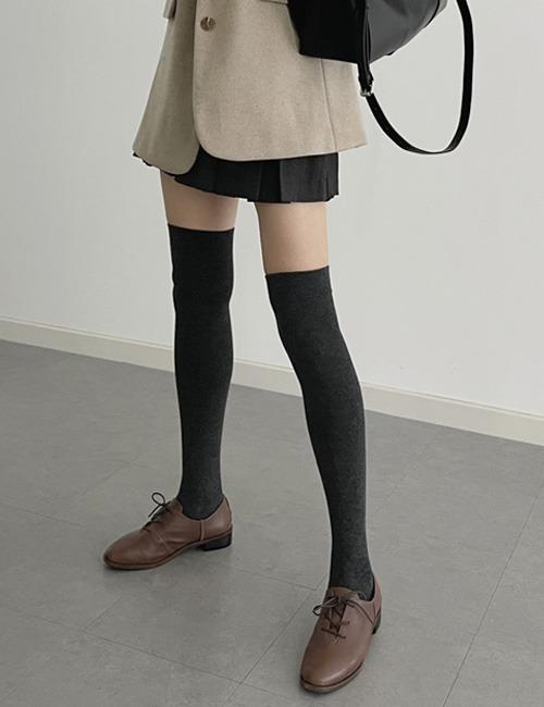 오버 롱롱 하이 컬러 니삭스 [5color]