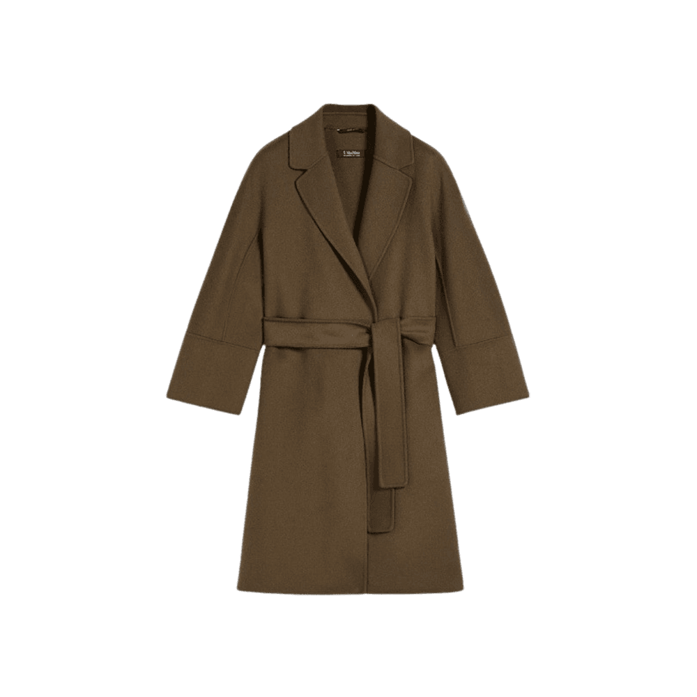 에스 막스마라 아로나 버진 울 코트 세이지 그린 (W)