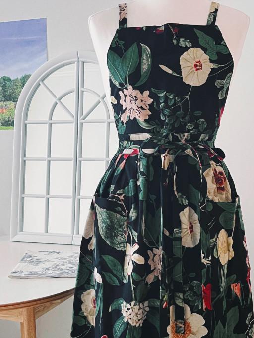 [빅사이즈 가능]플라워포인트 앞치마