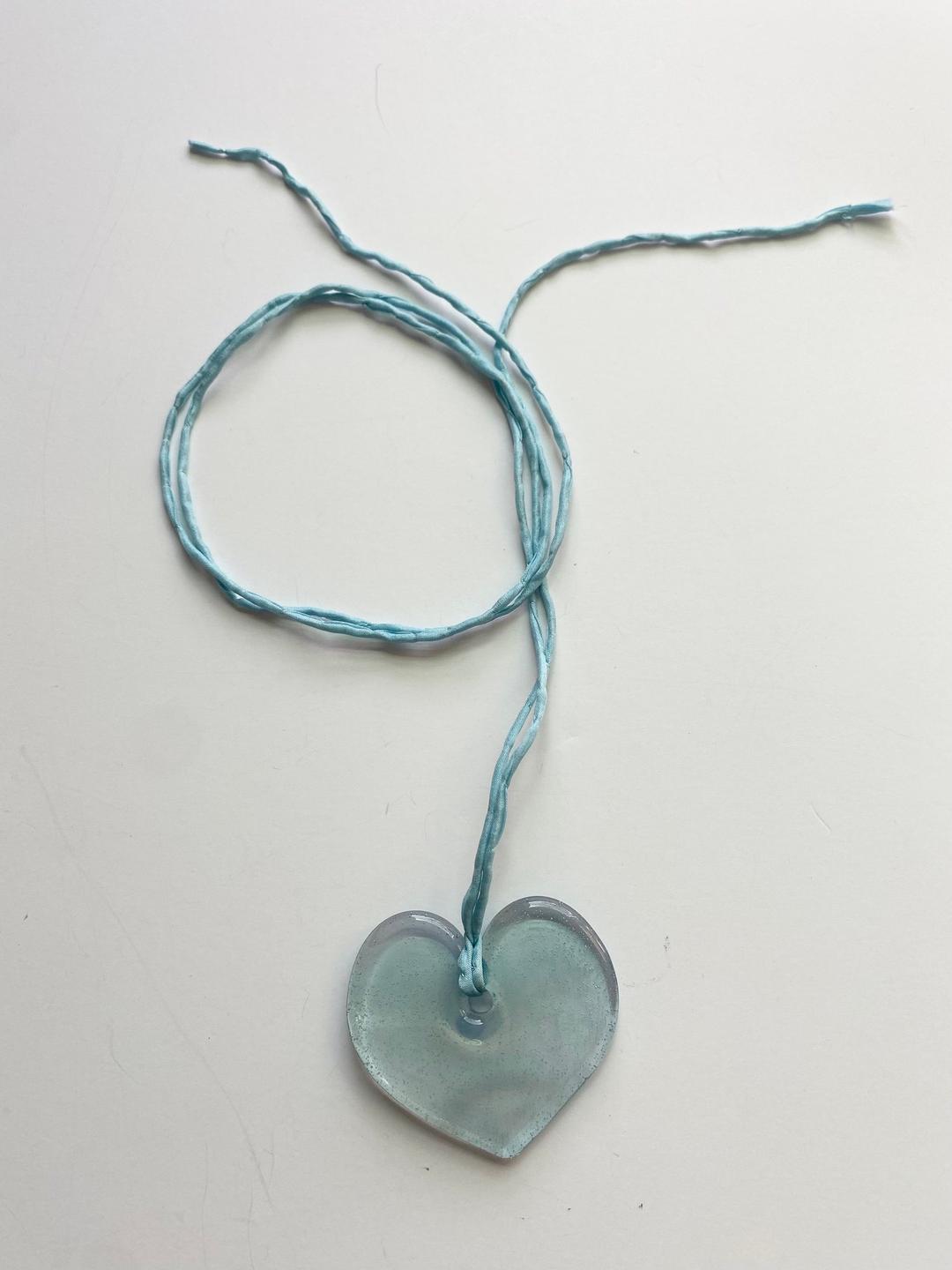 XL Heart Pendant - Ice — Brooke Callahan