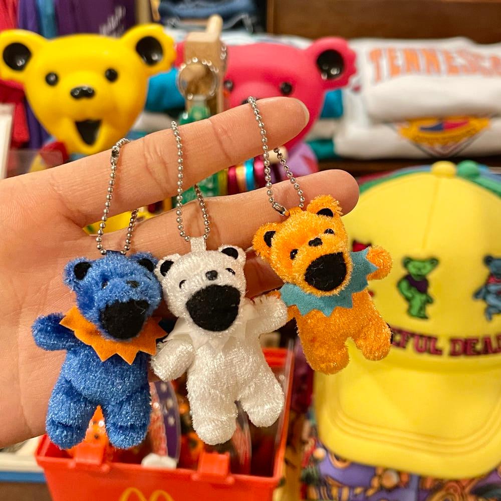 [그레이트풀 데드베어] 댄싱베어 미니 마스코트 키체인_6종