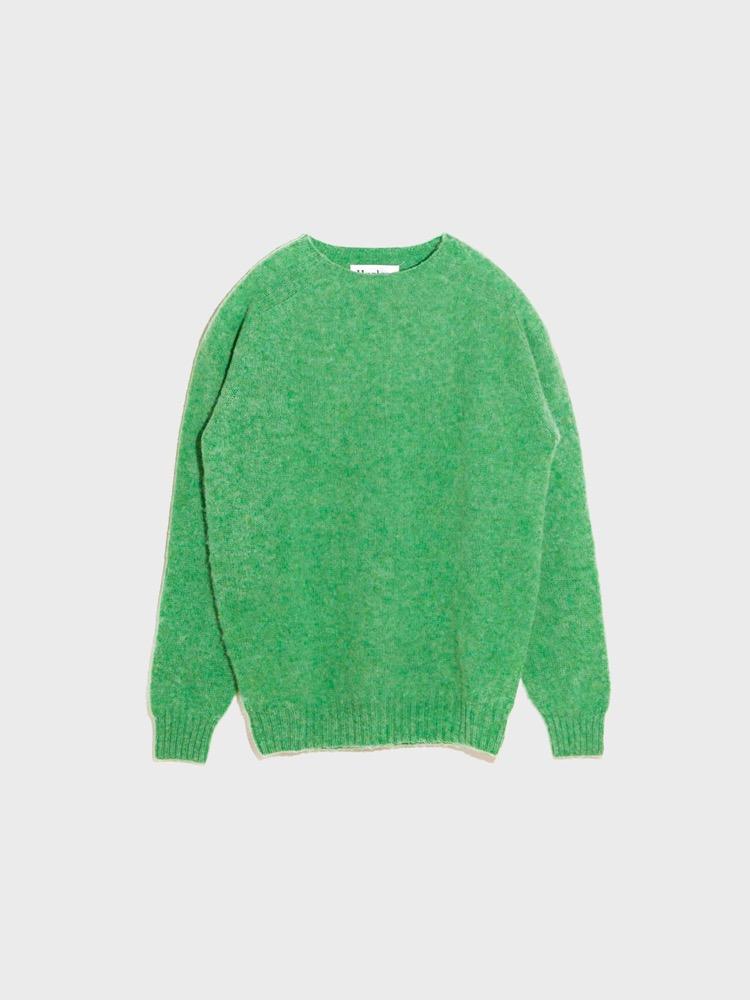Shaggy Dog Crew Neck Sweater [Mint La]