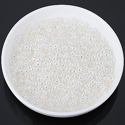 [7-4149-5] 아크릴볼(라운드) 4mm 투명(AB) (J) [10g(약330개)]