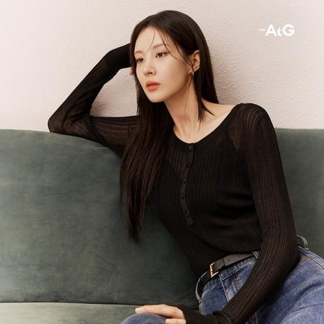 24FW 시스루 헨리넥 니트 3종