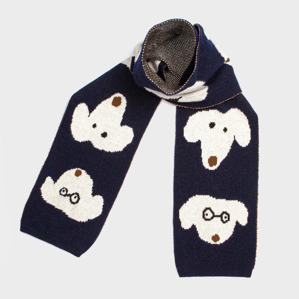 [단독] MOGU cashmere muffler fluffy dog