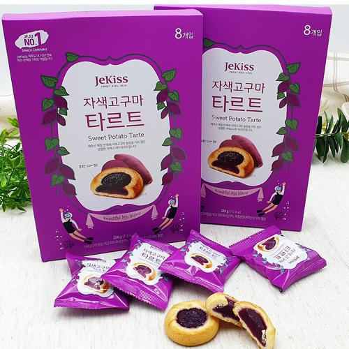 자색고구마 타르트 3박스 제키스