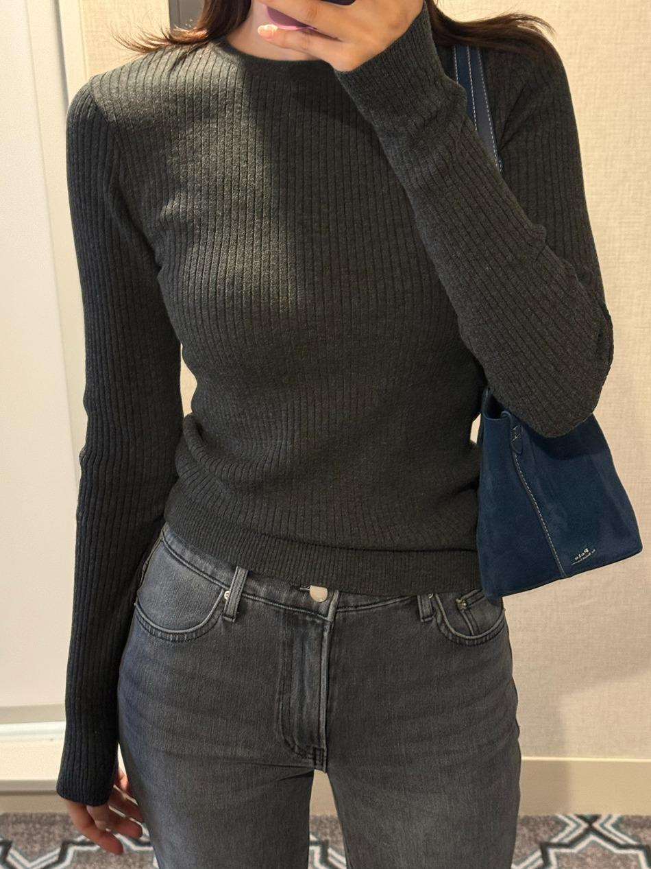 [25F/W]골지라운드니트(4color)