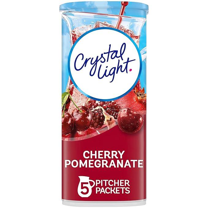 Crystal Light, Mix Pomegranate Pitcher Packs, 320 Fl Oz