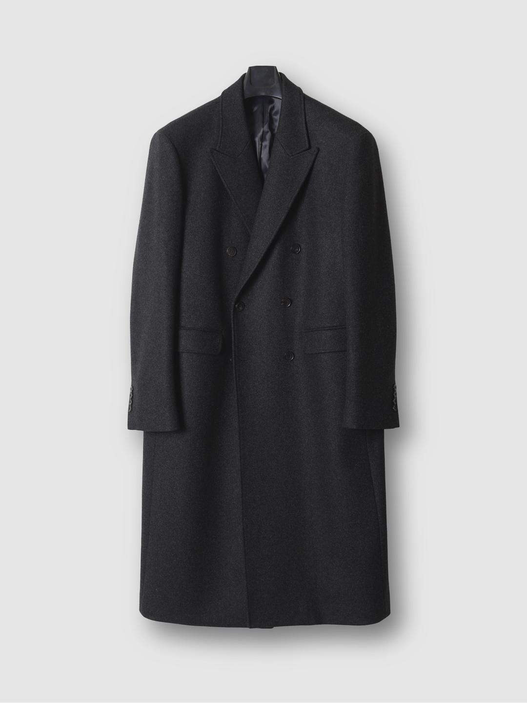 [11/24 월요일 오후3시 발매] 25FW CZAR COAT CHARCOAL BLACK