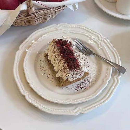 엔틱 아이보리 플레이트