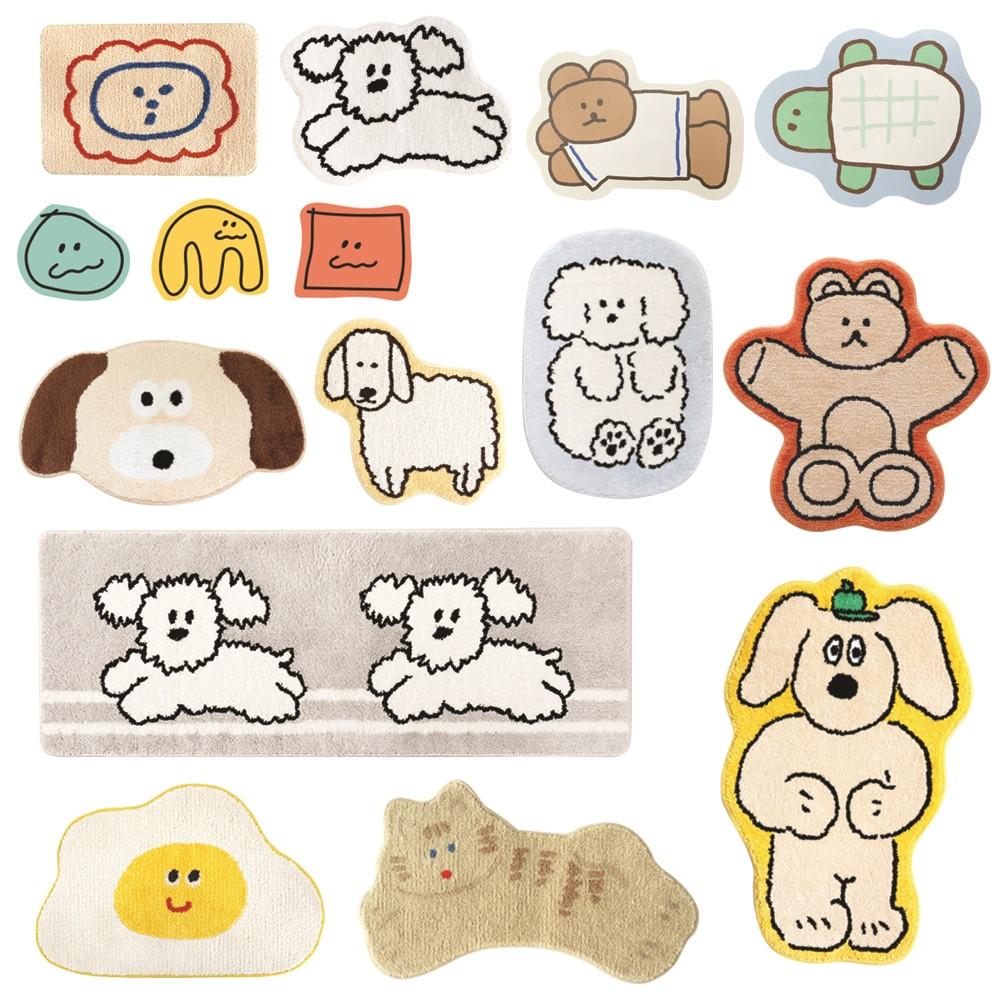 로마네 욕실 발매트 규조토 귀여운 주방 현관 화장실 거실