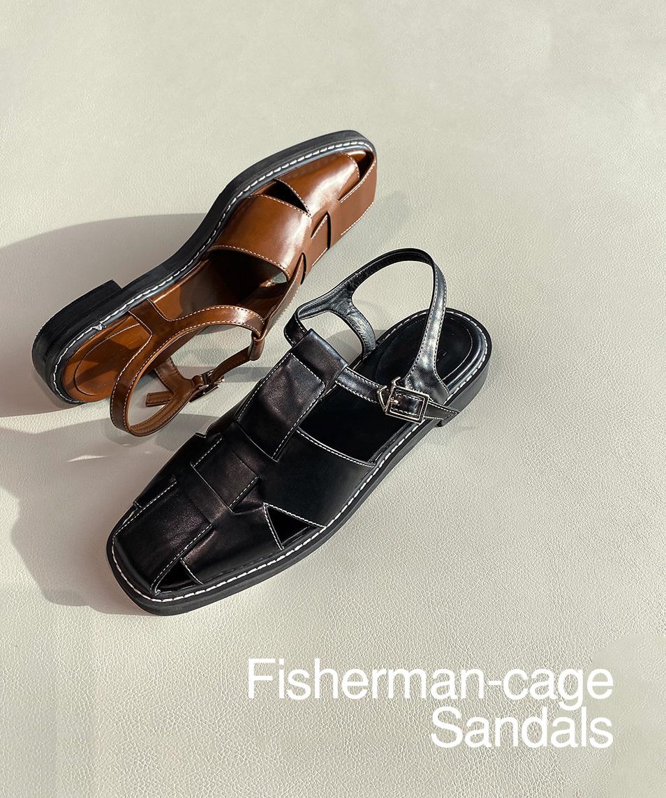 바냐 * 피셔맨케이지 샌들 2cm