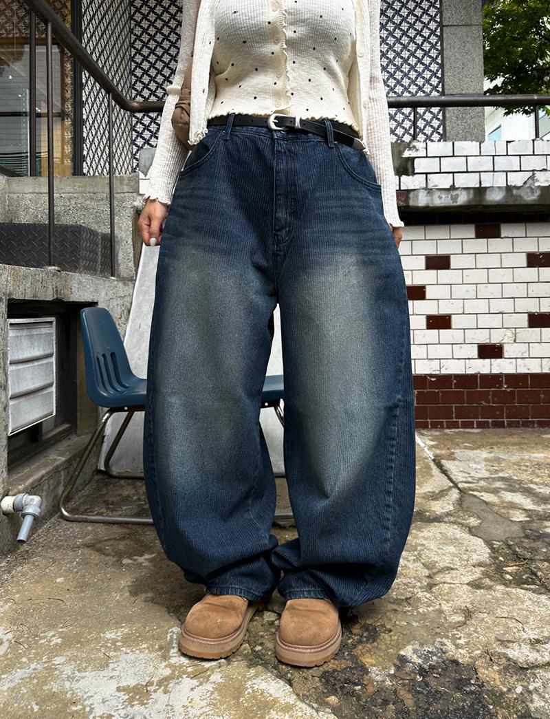 노키 데님 팬츠