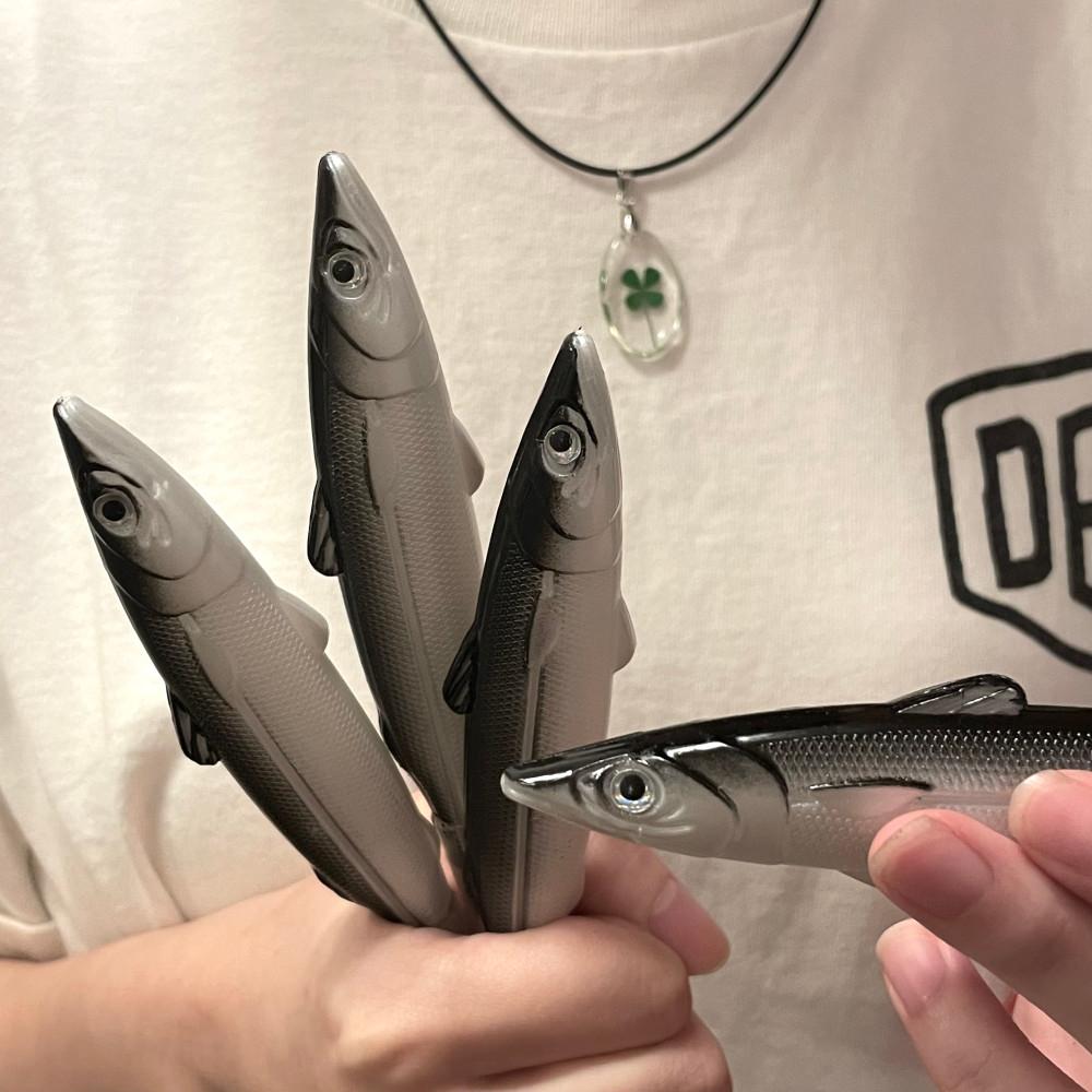 생선 모양 꽁치 볼펜 특이한 쓸데없는 선물