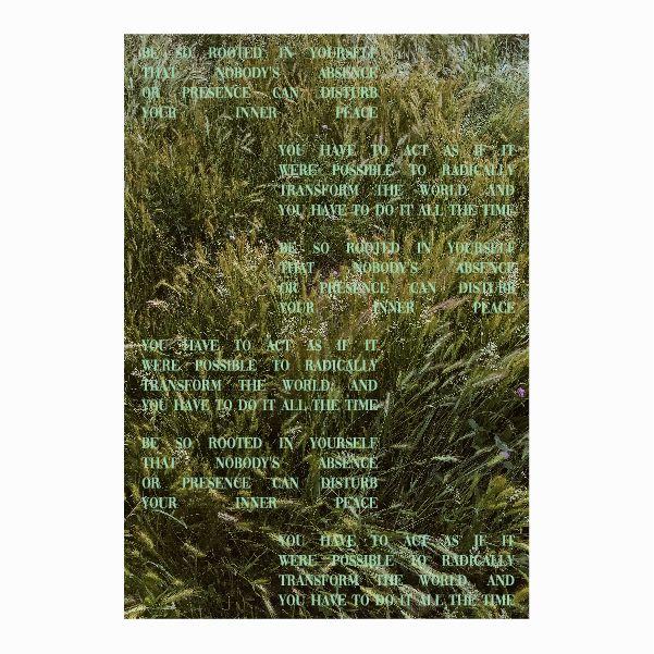 트윙클스터프, Greenery 패브릭 포스터 가림막천