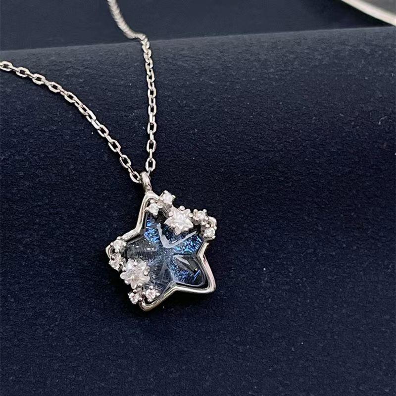 Pastal Magic Heart Necklace SP19307 - Star / No box