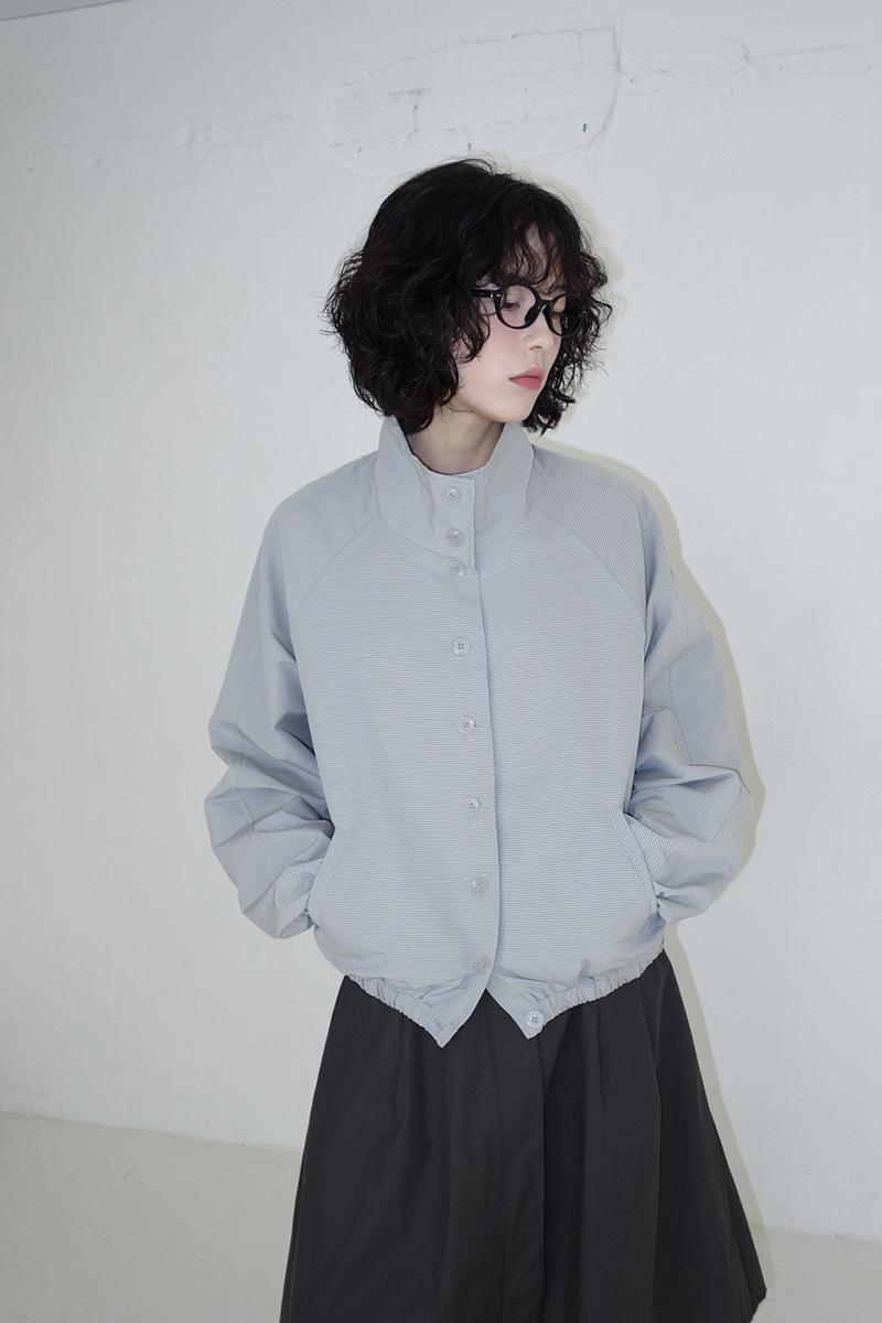 미리내로 [미리봄🌸] 쿠아 하이넥 단추 바람막이 점퍼