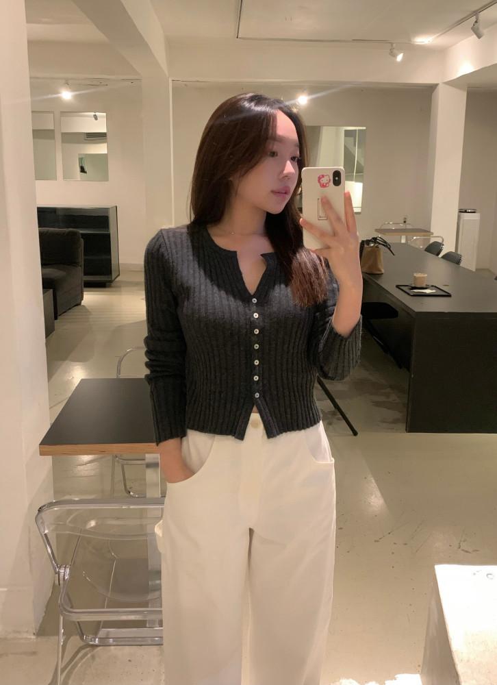 [당일배송/강력추천!!] 캐시미어 골지 가디건 (3color)