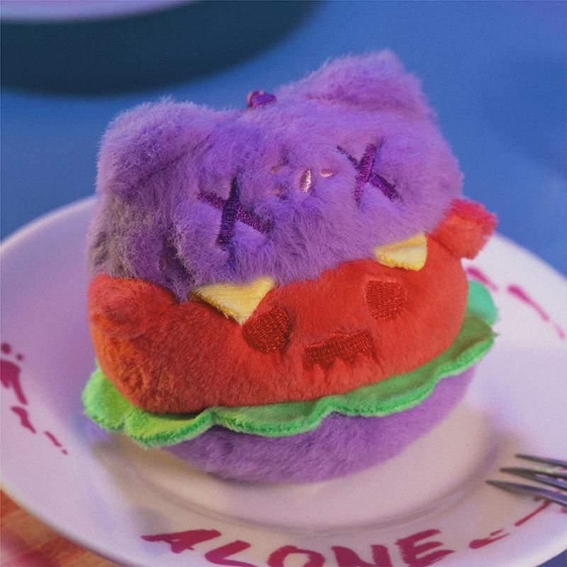 [신우] 고스트 디너 플러피 키링 랜덤(1EA)