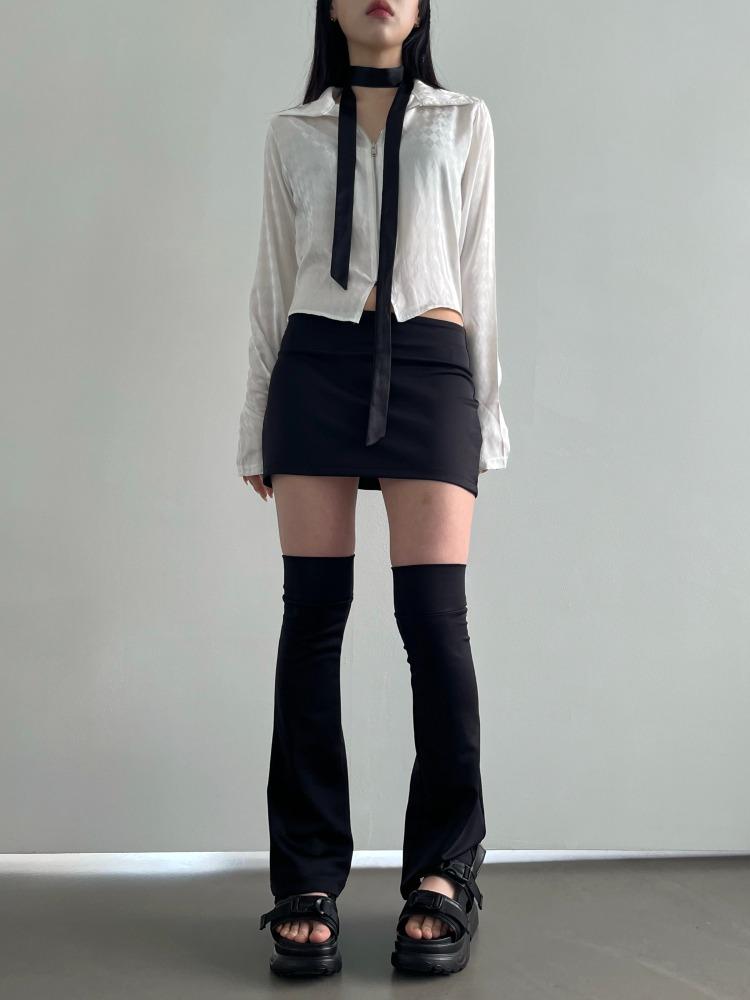 [MADE]저지 밴드 부츠컷 레그워머