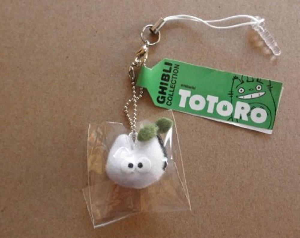 스튜디오 지브리 이웃집 토토로 미니 봉제 열쇠고리 소토토로