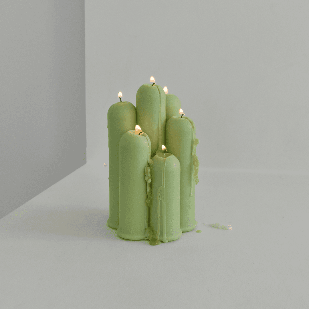 HF | 튜브 스틱 캔들 (연두)