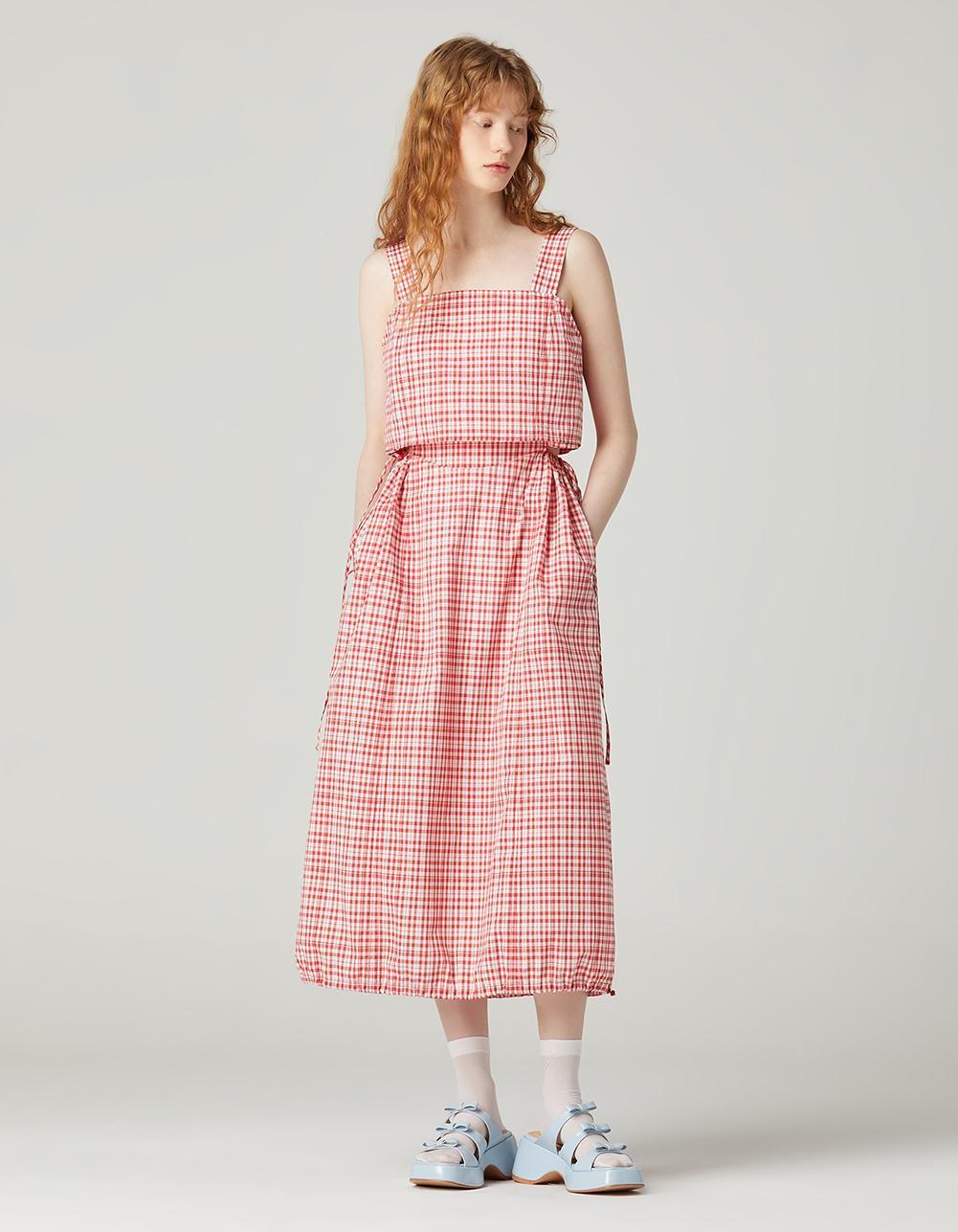 [Thursday Island]_T230MOP903W_웨이스트 슬릿 원피스