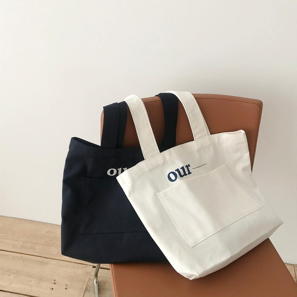 [무쿠앤에보니] more our record. Ecobag / 모어 아우어 레코드 에코백