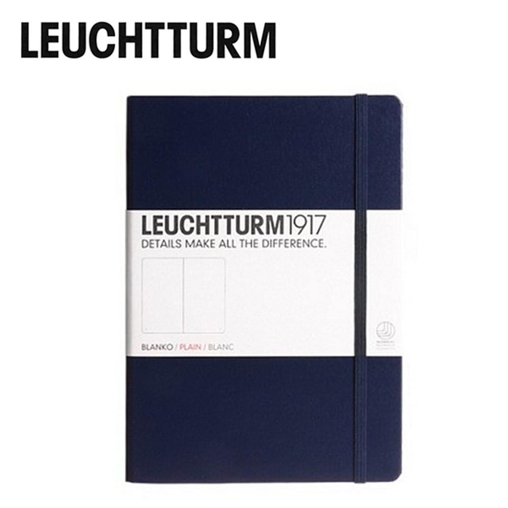 [무료배송] 로이텀 노트 하드커버 A5 네이비 (줄지, 무지, 모눈)