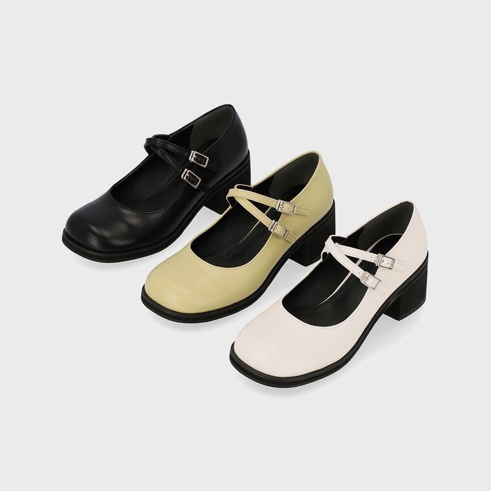 인텐스 여성 X반도 메리제인 펌프스 5cm LCWD22I226