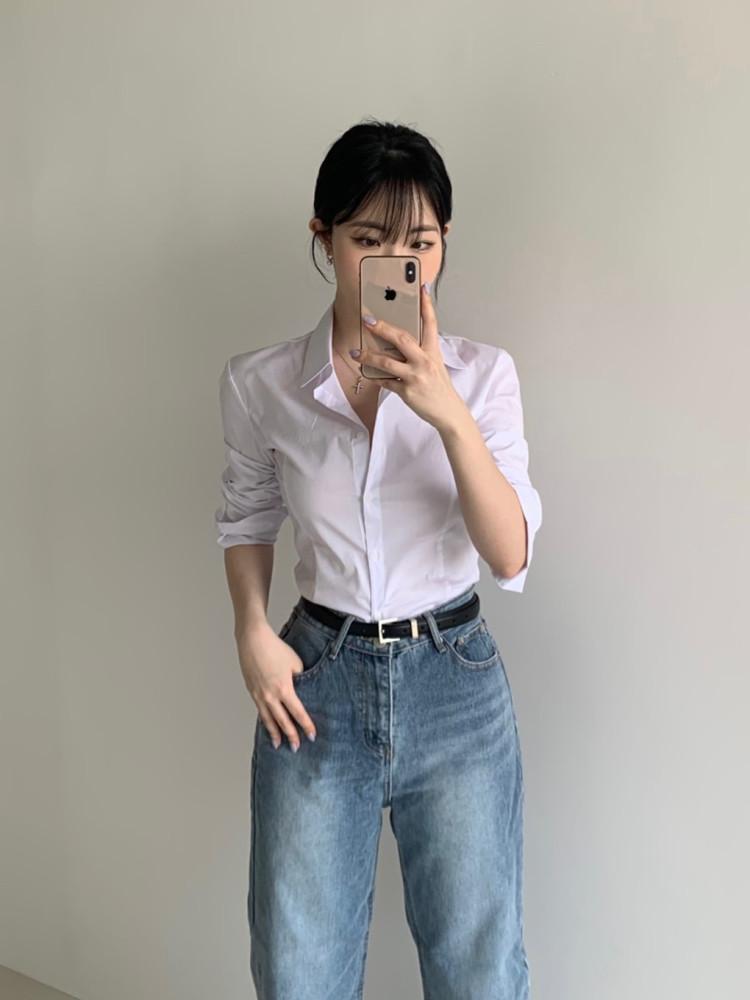 에센셜 베이직 셔츠