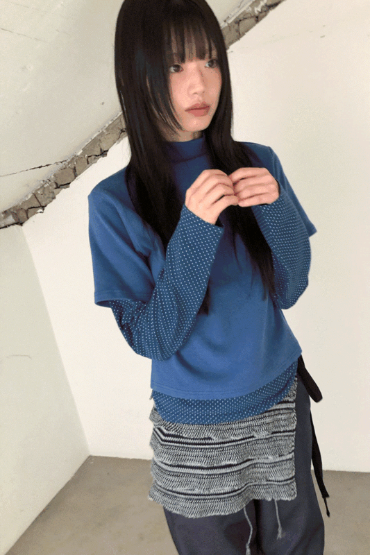 crayon tee (2color) -지연