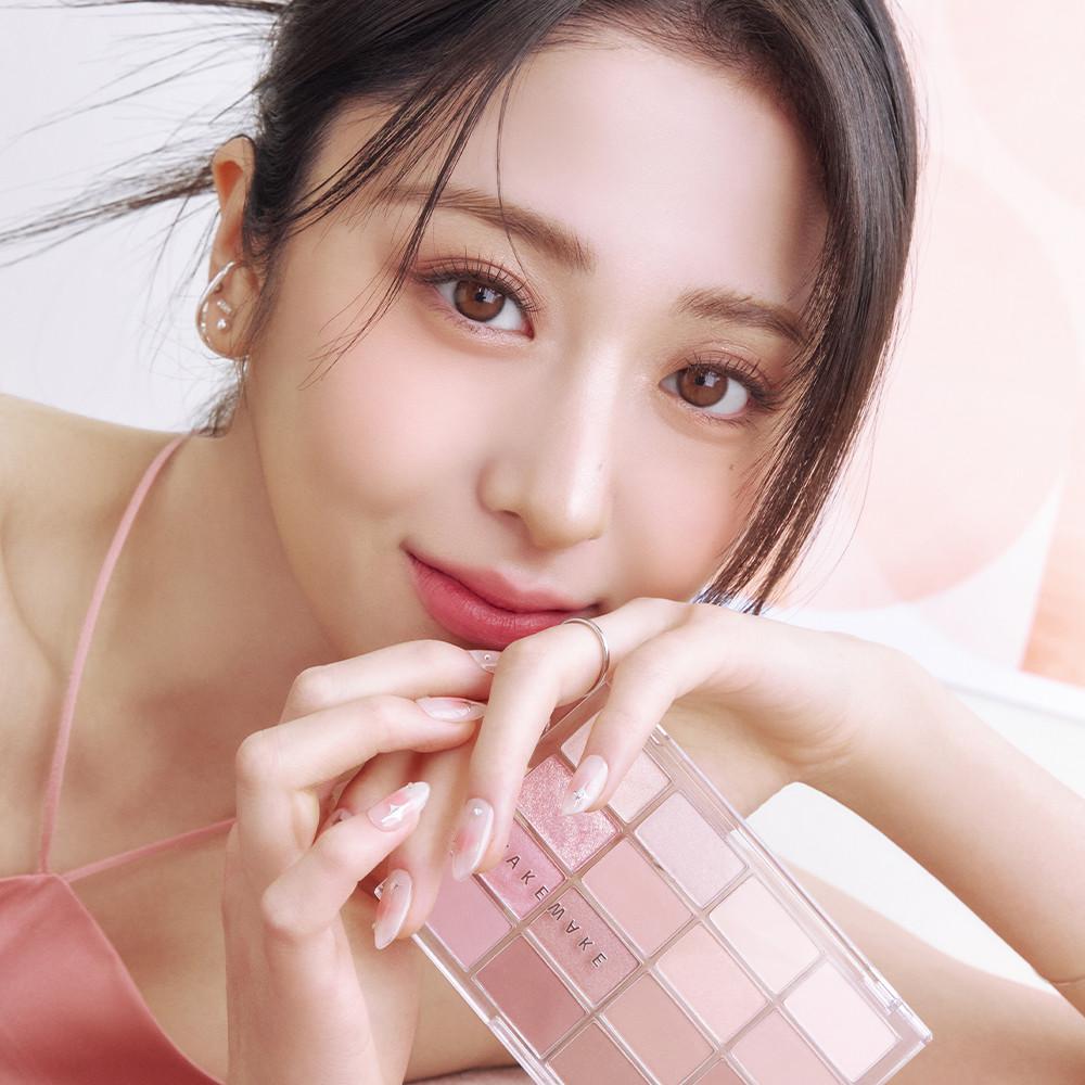 웨이크메이크 소프트 블러링 아이팔레트 16구 14g