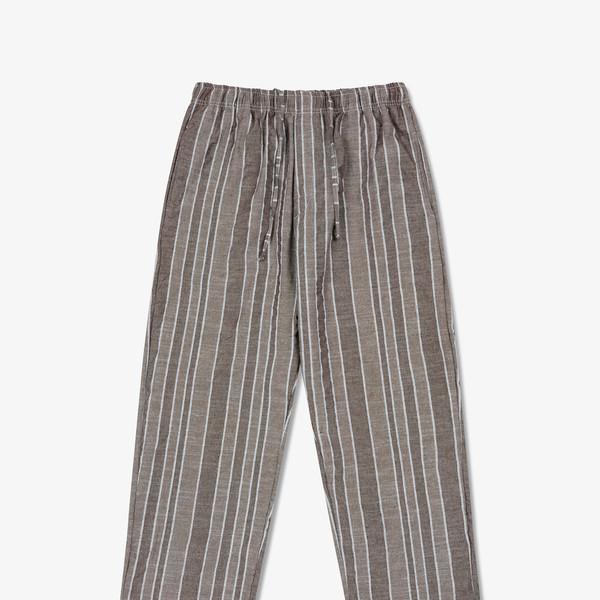 LINEN LIKE LOUNGE PANT (BROWN)