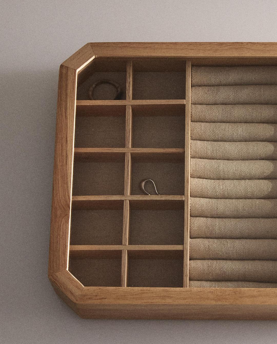 WOODEN JEWELLERY BOX