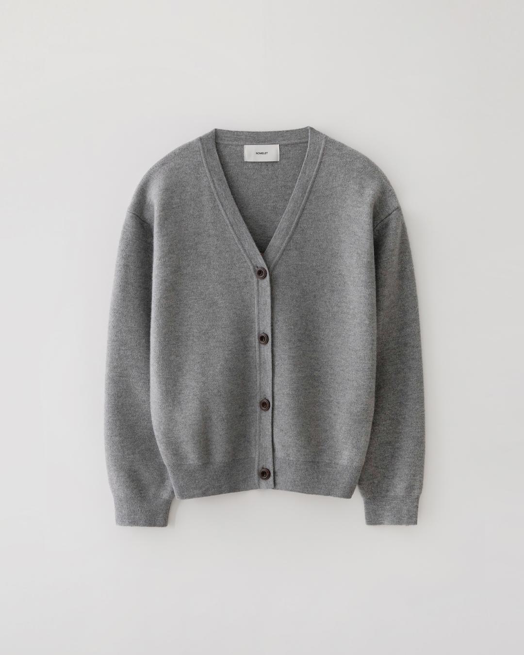 Florence cardigan - melange gray