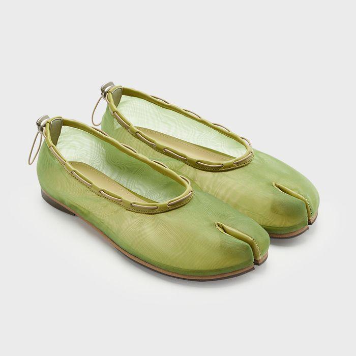 [단독] Mesh Air String Flat / Lime