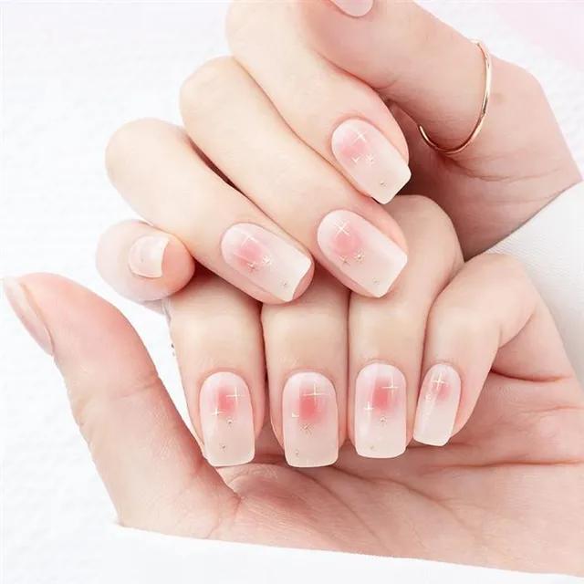 엔프엔프 별빛 로즈치크 네일