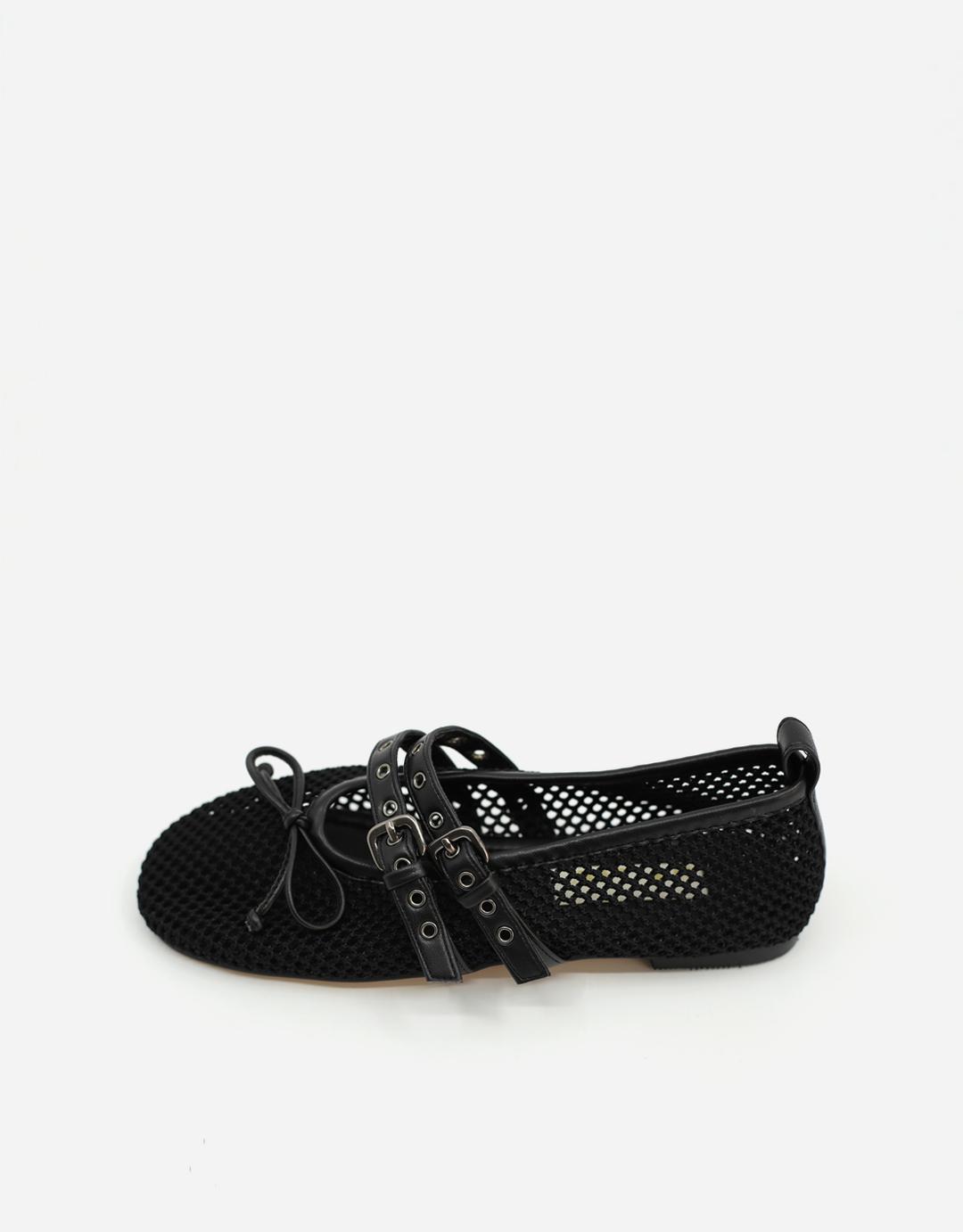 BLACK RIBBON 58 MESH FLAT