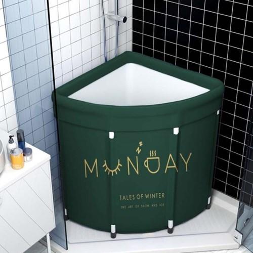 원룸 목욕탕 휴대용 반신욕기 욕조