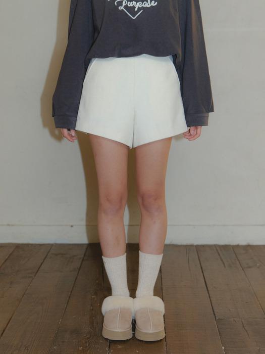 Merie Wool Micro Shorts (3Colors)