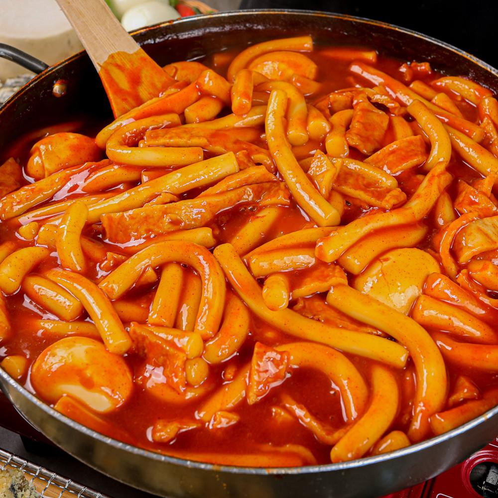 호랭이 떡볶이 밀키트 밀떡 530g