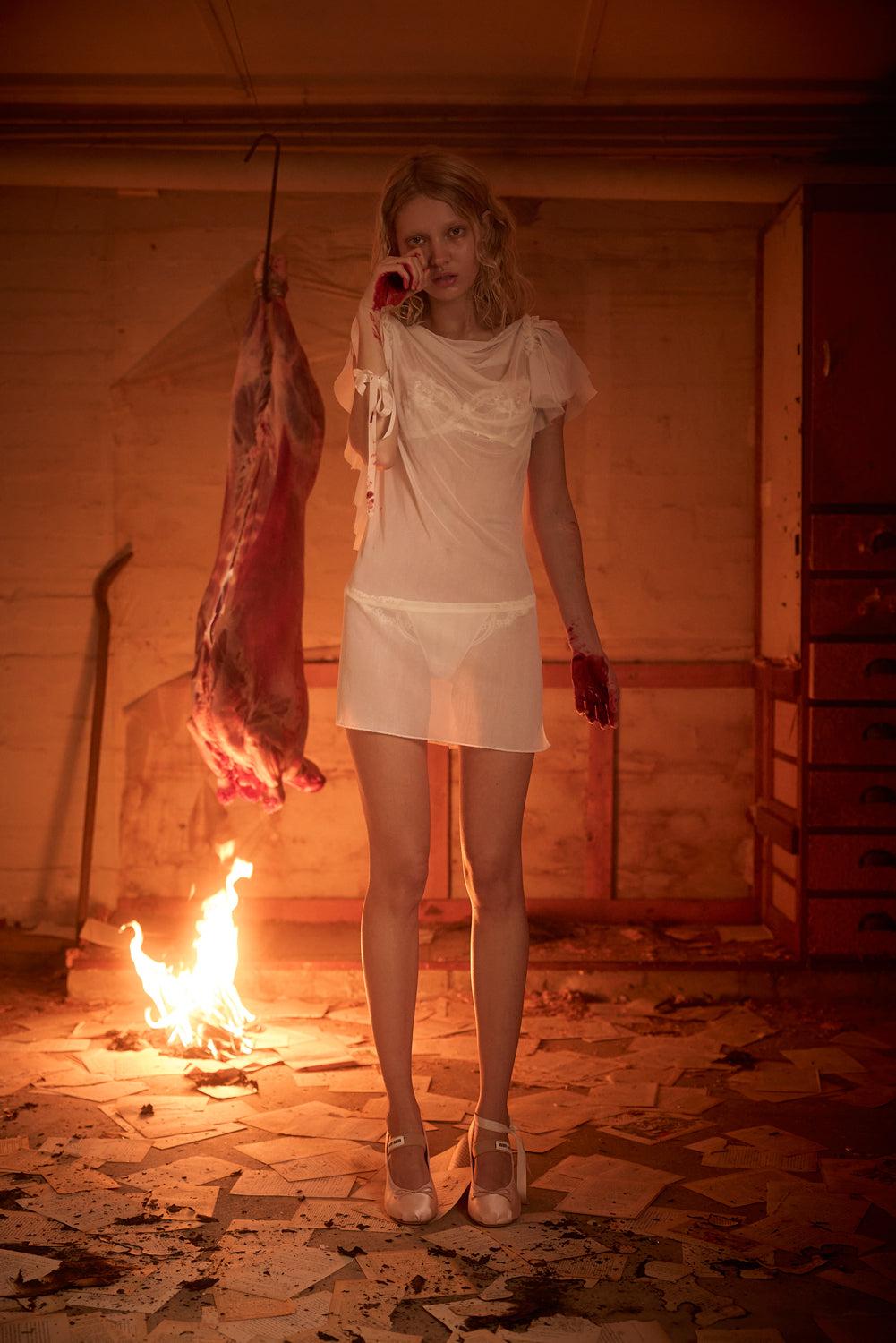 ANGEL NUMBERS DRESS - XS / WHITE | PRE-ORDER