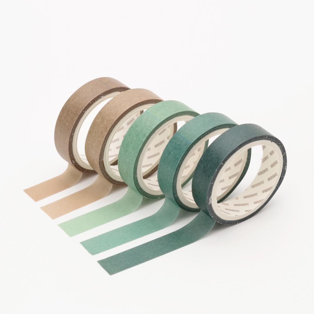 디자인 마스킹 테이프 세트 여름 끝자락