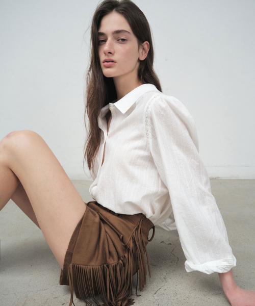 25 Fall_ Ivory Country Blouse